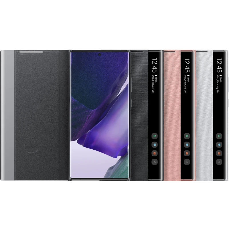کیف کلاسوری اورجینال سامسونگ مدل Clear View Cover مناسب برای گوشی موبایل سامسونگ Galaxy Note 20 Ultra