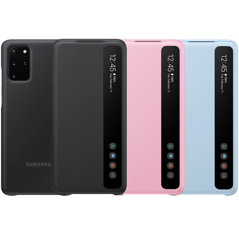 کیف کلاسوری اورجینال سامسونگ مدل Clear View Cover مناسب برای گوشی موبایل سامسونگ Galaxy Note 20 Ultra