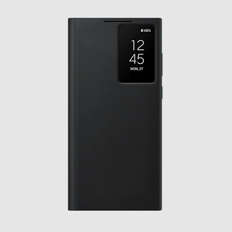 کیف کلاسوری هوشمند اورجینال Clear View Cover سامسونگ گلکسی Samsung Galaxy S22 Ultra