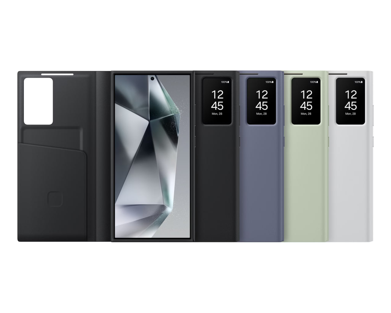 کیف کلاسوری هوشمند اورجینال سامسونگ Smart View Wallet Case سامسونگ Samsung Galaxy S24 Ultra