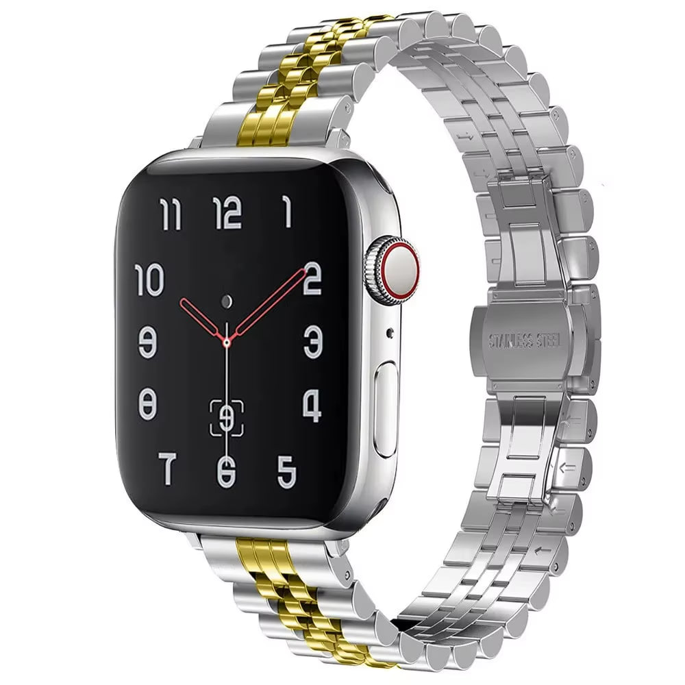 بند 5 مهره فلزی باریک مدل Texere 5B SLIM مناسب برای اپل واچ های سری Apple Watch 1 / 2 / 3 / 4 / 5 / 6 / 7 / 8 / 9 / 10 / 11 / SE / Ultra
