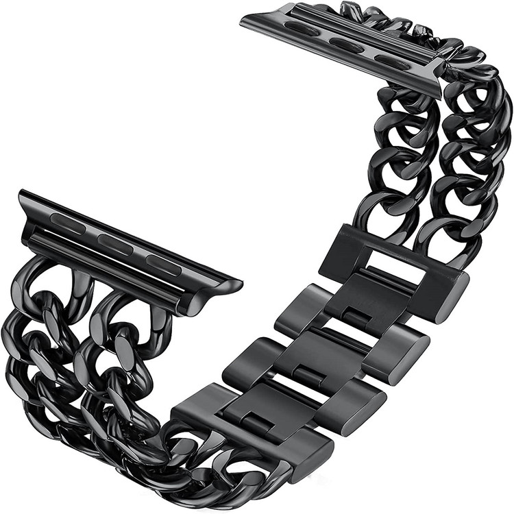 بند کارتیر زنجیری مدل Cartier 2R مناسب برای اپل واچ های سری Apple Watch 1 / 2 / 3 / 4 / 5 / 6 / 7 / 8 / 9 / 10 / 11 / SE / Ultra