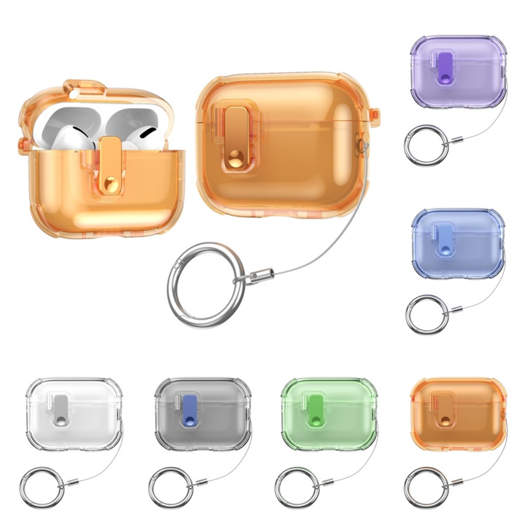 کاور Guoi شفاف رنگی ایرپاد پرو 2 و پرو 3 مدل Gemstone Case