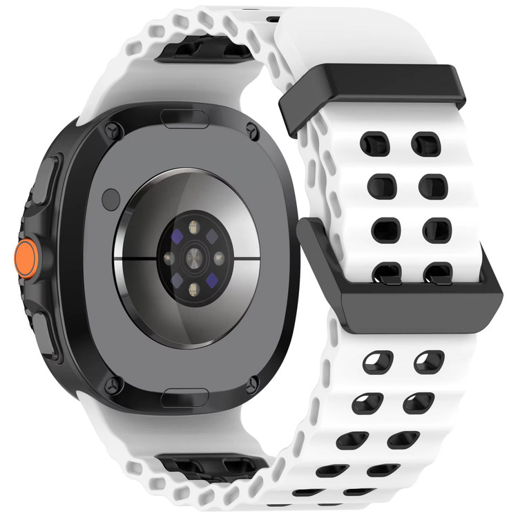 بند سیلیکونی مدل Marine مناسب برای ساعت های هوشمند سامسونگ Galaxy Watch 8 Ultra / Galaxy Watch 7 Ultra
