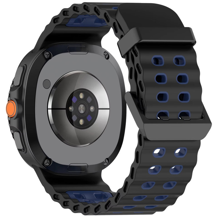 بند سیلیکونی مدل Marine مناسب برای ساعت های هوشمند سامسونگ Galaxy Watch 8 Ultra / Galaxy Watch 7 Ultra
