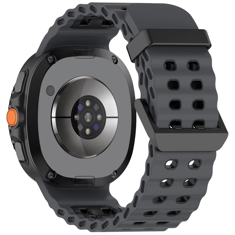 بند سیلیکونی مدل Marine مناسب برای ساعت های هوشمند سامسونگ Galaxy Watch 8 Ultra / Galaxy Watch 7 Ultra