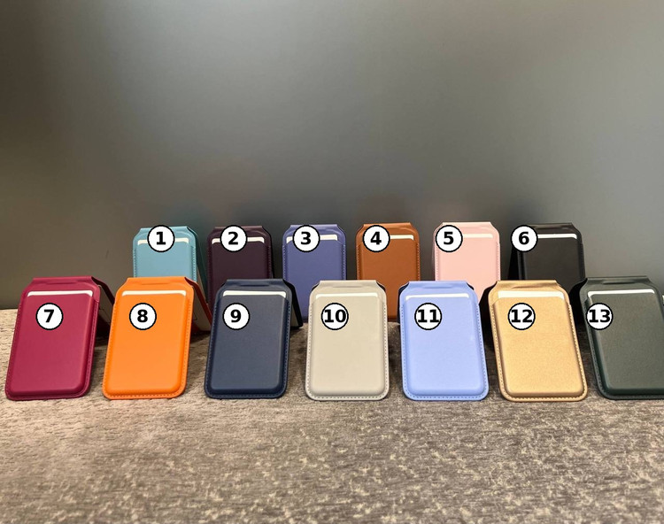 ولت چرم استند دار اپل مدل Magnetic Wallet Holder مناسب آیفون