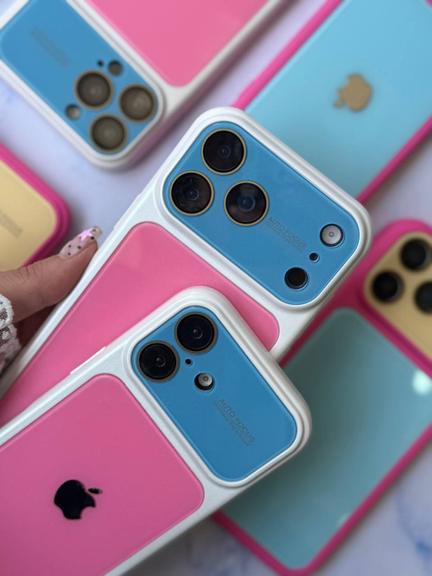 قاب محافظ لنز دار آیفون مدل Auto Focus Candy
