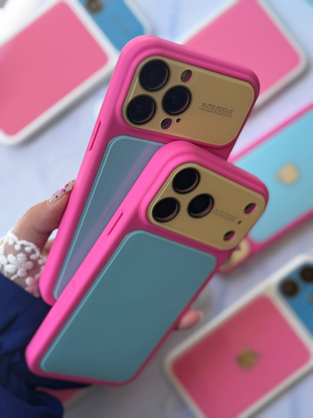 قاب محافظ لنز دار آیفون مدل Auto Focus Candy