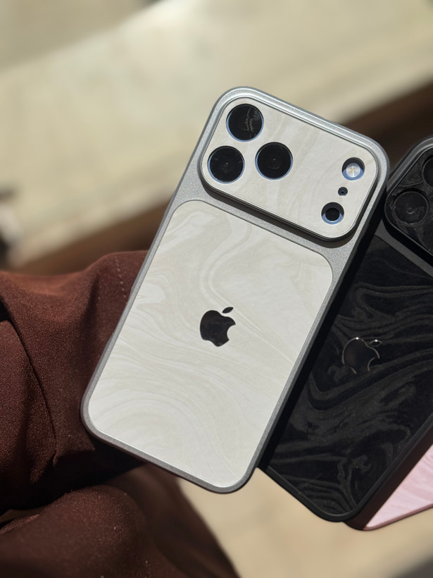 قاب آیفون ماربل لنز مخملی Marble Lens Velvet Case