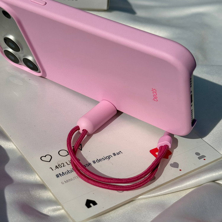 قاب محافظ آویز دار آیفون مدل Beats Kickstand Case + Lanyard