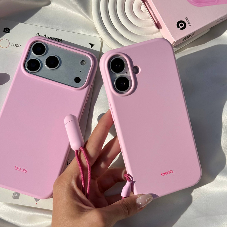 قاب محافظ آویز دار آیفون مدل Beats Kickstand Case + Lanyard