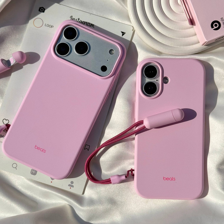 قاب محافظ آویز دار آیفون مدل Beats Kickstand Case + Lanyard