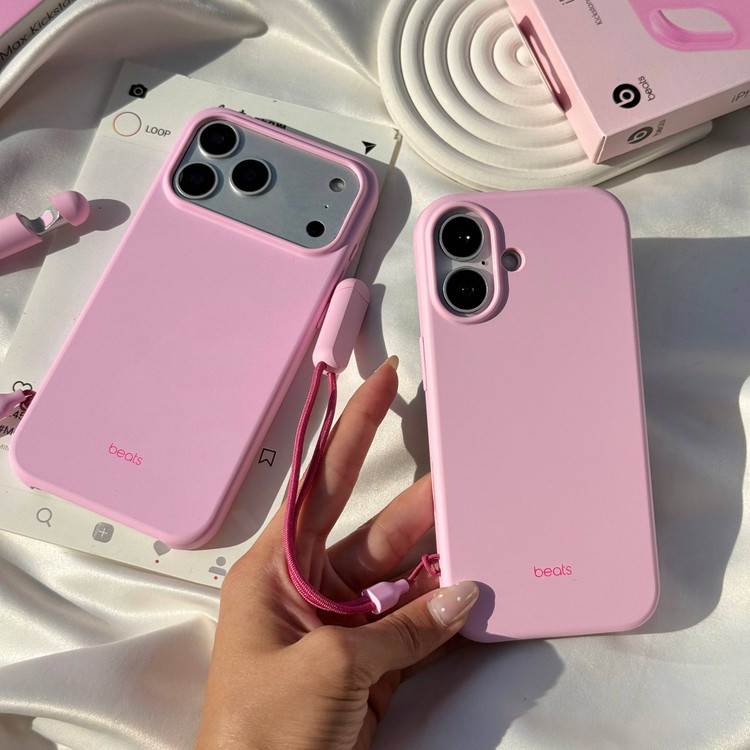 قاب محافظ آویز دار آیفون مدل Beats Kickstand Case + Lanyard