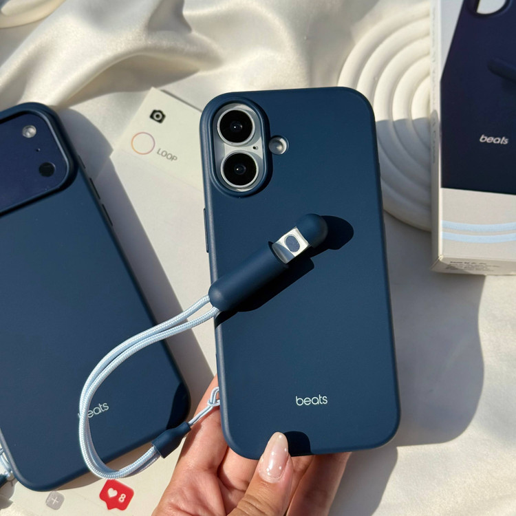 قاب محافظ آویز دار آیفون مدل Beats Kickstand Case + Lanyard
