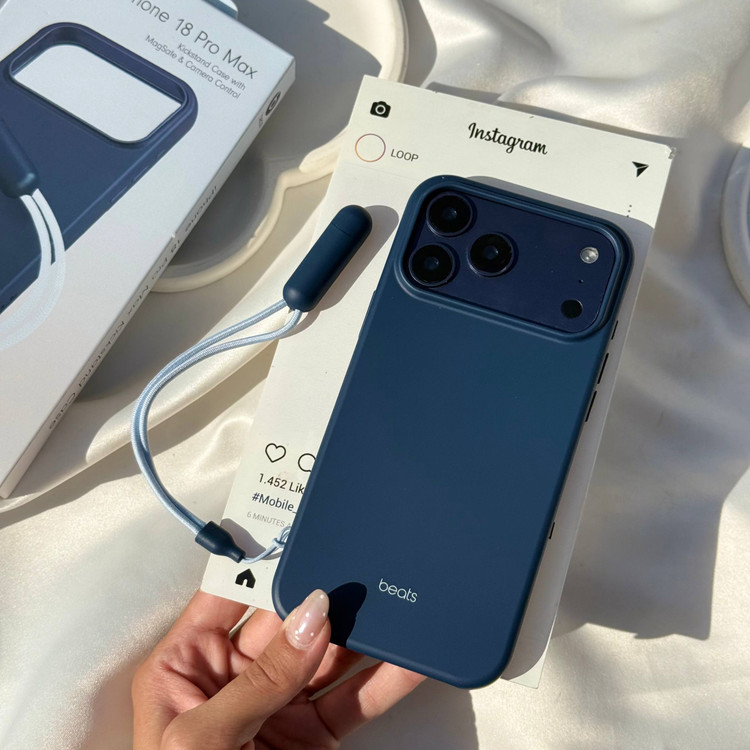 قاب محافظ آویز دار آیفون مدل Beats Kickstand Case + Lanyard