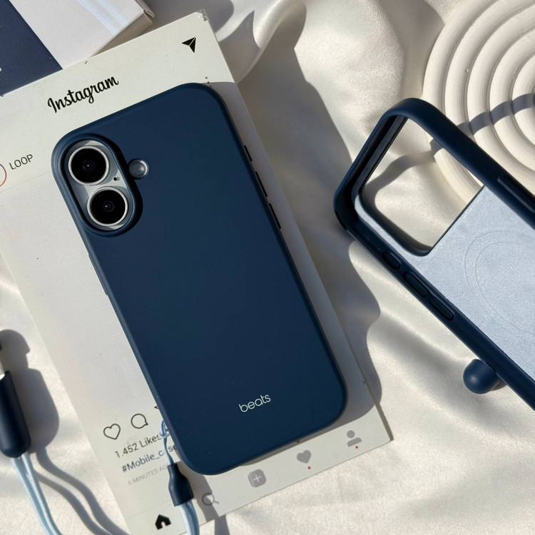 قاب محافظ آویز دار آیفون مدل Beats Kickstand Case + Lanyard