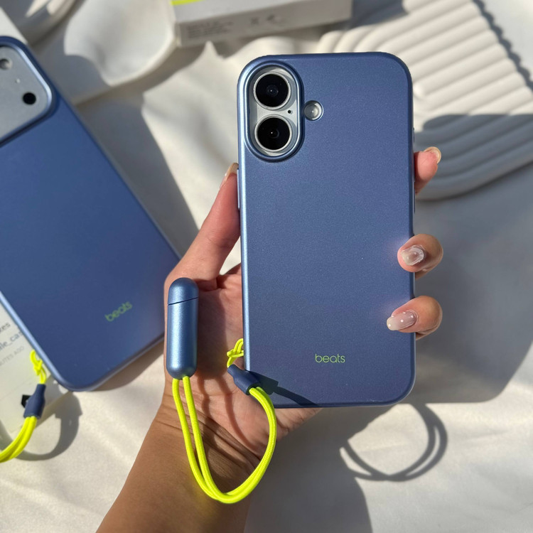 قاب محافظ آویز دار آیفون مدل Beats Kickstand Case + Lanyard