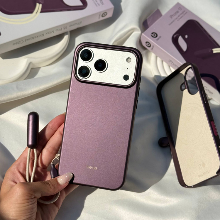 قاب محافظ آویز دار آیفون مدل Beats Kickstand Case + Lanyard
